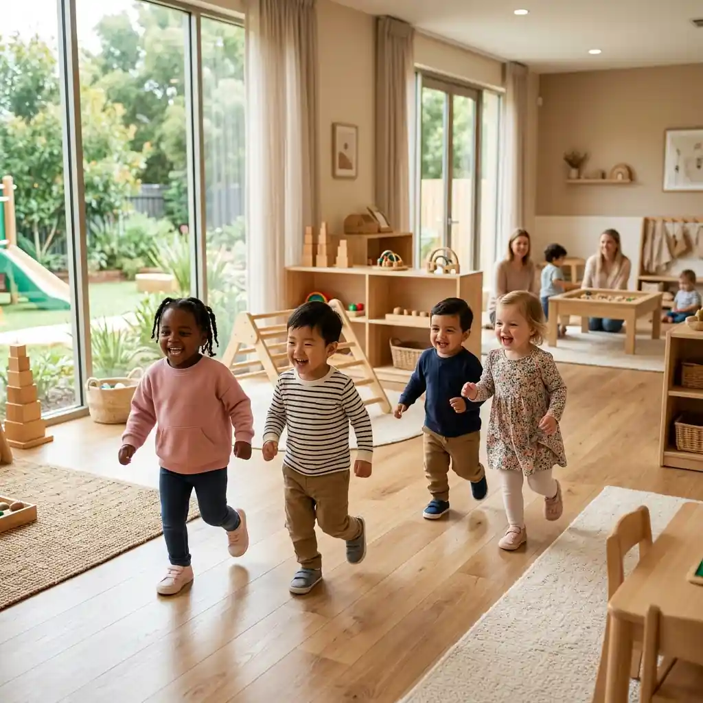 Quiet Cozy Nursery Sleeping Room