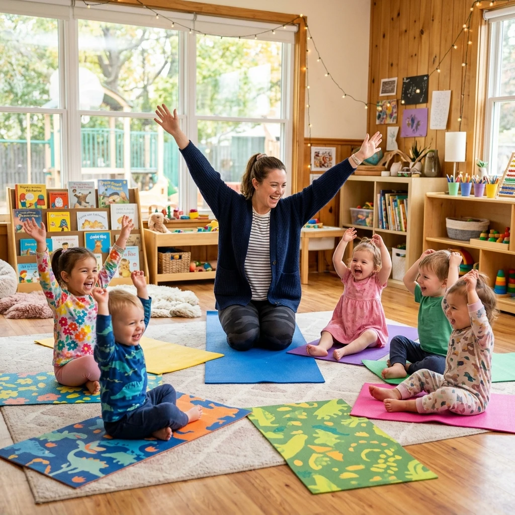 Baby toddler yoga and wellness